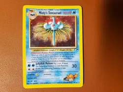 Misty's Tentacruel Holo Rare Card 10/132 Gym Heroes NM Pokemon TCG WOTC Card - Image 1
