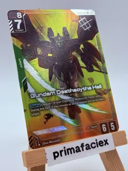 Gundam Card - Gundam Deathscythe Hell - GD03-021 R+ (Winner) - Image 2