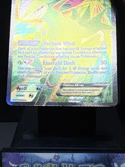 Pokemon Card Virizion EX 96/101 Plasma Blast Full Art Holo Rare Played - Image 4