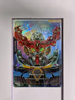 [C++] R-015 GQuuuuuuX Resource GD02 - Gundam TCG Card Game Alternate Art Bandai - Image 1