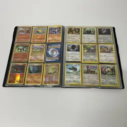 250+ Mixed Lot Pokemon Trading Cards TCG in Folder (I5) W#700 - Image 1