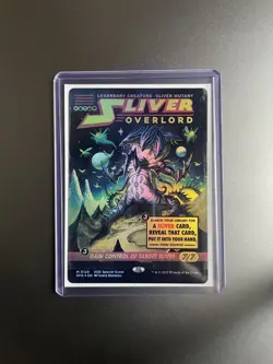 Sliver Overlord (Borderless) - Showcase Special Guests - #128 Foil NM - MTG - Image 1