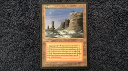 PLATEAU Revised Italian Foreign Black Border (FBB) MTG Unplayed NM-LP - Image 2