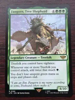 1x FANGORN, TREE SHEPHERD -Lord of the Rings - MTG - Magic the Gathering - Image 1