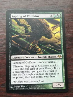 1x SAPLING OF COLFENOR - Modern - MTG - Magic the Gathering - Image 1