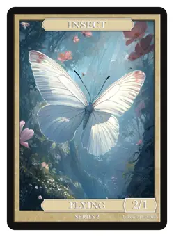 Insect Token Givememana Tokens Series 2 Magic the Gathering MTG - Image 1