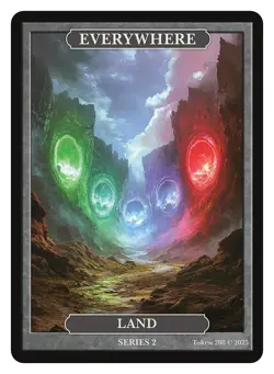 Everywhere Token Givememana Tokens Series 2 Magic the Gathering MTG - Image 1