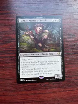 1x RANKLE, MASTER OF PRANKS - Commander - MTG - Magic the Gathering - Image 1