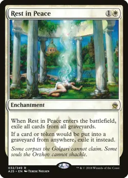 Rest in Peace Masters 25 NM White Rare MAGIC THE GATHERING MTG CARD ABUGames - Image 1