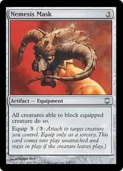 1x NEMESIS MASK - Darksteel - MTG - Magic the Gathering - Image 1