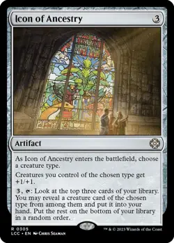 Icon of Ancestry R Commander: The Lost Caverns of Ixalan Artifact 305 - Image 1