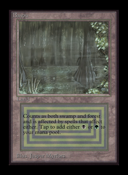 Alt Art Replacement - Original Dual Lands Set Playtest for MTG / Magic Commander - Image 3