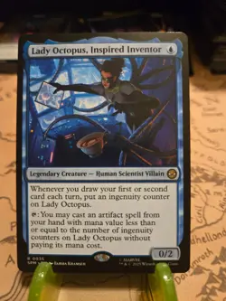 MTG Lady Octopus, Inspired Inventor Marvel's Spider-Man Regular Rare NM - Image 1