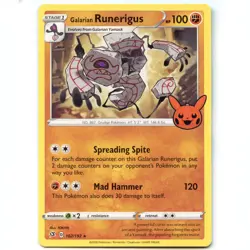 Runerigus | 102 | Pokemon, Rebel Clash, Trick or Trade Halloween, 2022 - Image 1