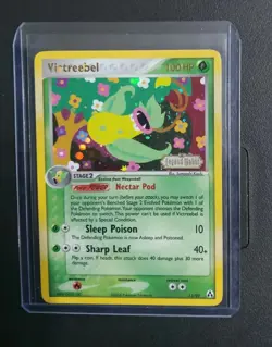 Pokemon Card - Victreebel Holo Legend Maker 13/92 Rare Reverse Holo Stamped LP - Image 1