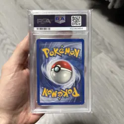Pokemon 1999 Game Base Set Farfetche’d #27 PSA 9 - Image 2