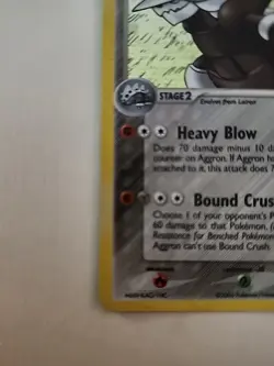 2006 EX Legend Maker Arggron #2/92 Rare Holo Pokemon Card - Image 3