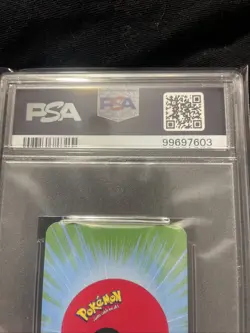 1999 BICYCLE POKEMON MINI PLAYING CARDS GREEN DECK AERODACTYL PSA 9 - Image 4