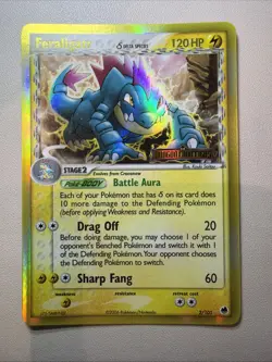 Feraligatr 2/101 Pokemon TCG Dragon Frontiers Reverse Holo Rare Stamped NM - Image 1
