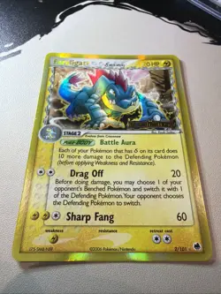Feraligatr 2/101 Pokemon TCG Dragon Frontiers Reverse Holo Rare Stamped NM - Image 2