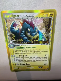 Feraligatr 2/101 Pokemon TCG Dragon Frontiers Reverse Holo Rare Stamped NM - Image 3