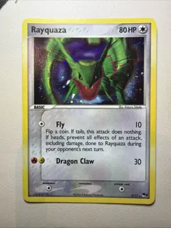 Pokemon Rayquaza Holo Promo - Pop Series 1 - 3/17 - Image 1