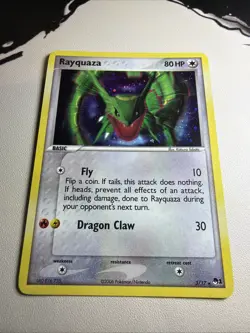 Pokemon Rayquaza Holo Promo - Pop Series 1 - 3/17 - Image 2