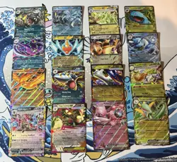 Pokemon S&V & Mega Evolutions EX 16 Card Lot - Image 1