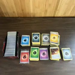 Pokemon Energy Cards Bulk Lot 1400 Basic Energy Cards NM - Image 1