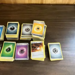 Pokemon Energy Cards Bulk Lot 1400 Basic Energy Cards NM - Image 5