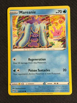 Mereanie 051/189 Tomokazu Komiya Art non-holo Pokemon TCG - Image 1
