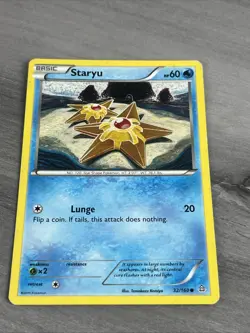 POKEMON Trading Card basic staryu hp60 lunge 32/160 - Image 1