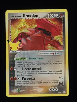 Team Magma's Groudon 9/95 Pokemon Celebrations: Classic Collection 🔥 - Image 1