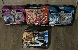 4 Pokemon League Battle Decks Urshifu, Lyca,Corv, Calyrex, Vmax Factory NIB - Image 1