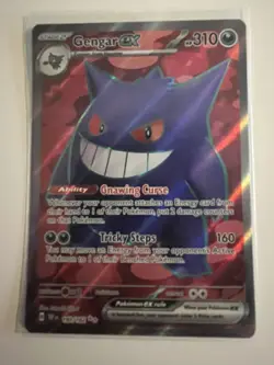 Gengar ex 193/162 Ultra Rare Holo Near Mint Condition Temporal Forces - Image 1