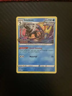 Pokemon Inteleon SWSH113 Black Star Promo NM - Image 1