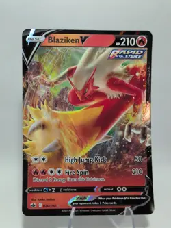 Blaziken V 020/198 Chilling Reign Ultra Rare Holo Pokemon TCG - Image 1