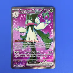 Meowscarada ex 231/193 Paldea Evolved (PAL) Full Art Holo Pokemon TCG - Image 3