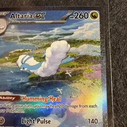 Pokemon Altaria ex 253/182 SIR - Paradox Rift - Full Art - NM - Image 3