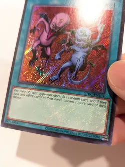 Delinquent Duo LCKC-EN101 Secret Rare Unlimited NM - Image 3