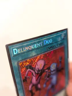 Delinquent Duo LCKC-EN101 Secret Rare Unlimited NM - Image 4