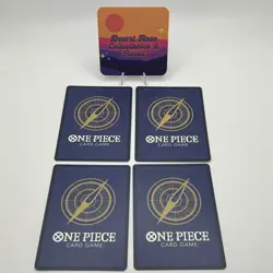 One Piece TCG 4 x Kikunojo PLAYSET OP06-104 Wings Of The Captain ENG NM+ - Image 2