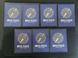 One Piece OP10 English Super Rare 7 Cards Lot - Image 2