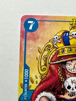 Monkey.D.Luffy (2nd Anniversary Stamped Promo) P-043 One Piece English - Image 2