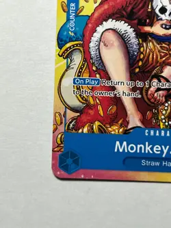 Monkey.D.Luffy (2nd Anniversary Stamped Promo) P-043 One Piece English - Image 4