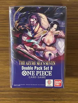 One Piece TCG OP-14 The Azure Sea's Seven Double Pack Set Vol. 9 NEW SEALED - Image 1
