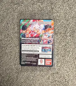 Monkey D. Luffy P-055 US Voyage Promo ONE PIECE College Basketball SEALED MINT - Image 2