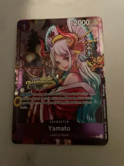 One Piece TCG Yamato CS 2024 Event Pack P-046 PR Promo Card English - Image 1