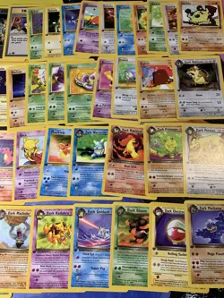 Pokemon Team Rocket 1st Edition - Choose Your Card! 2000 Vintage WoTC - NM/LP - Image 1