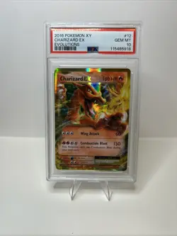 Pokemon TCG Charizard EX XY Evolutions Holo Rare Card 12/108 PSA 10 Gem Mint - Image 1